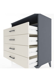 Hyperion Şifonyer Tek Raflı 4 Çekmeceli 88x44x96 - S37M019V4B