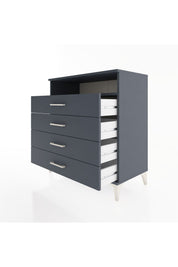 Hyperion Şifonyer Tek Raflı 4 Çekmeceli 88x44x96 - S37M019V5B