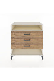 Hyperion Şifonyer Tek Raflı 3 Çekmeceli 88x44x96 - S37M020V3B
