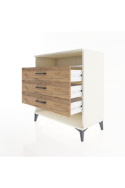 Hyperion Şifonyer Tek Raflı 3 Çekmeceli 88x44x96 - S37M020V3B