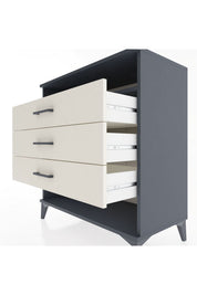 Hyperion Şifonyer Tek Raflı 3 Çekmeceli 88x44x96 - S37M020V4B