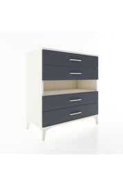 Hyperion Şifonyer Tek Raflı 4 Çekmeceli 88x44x96 - S37M021V2B