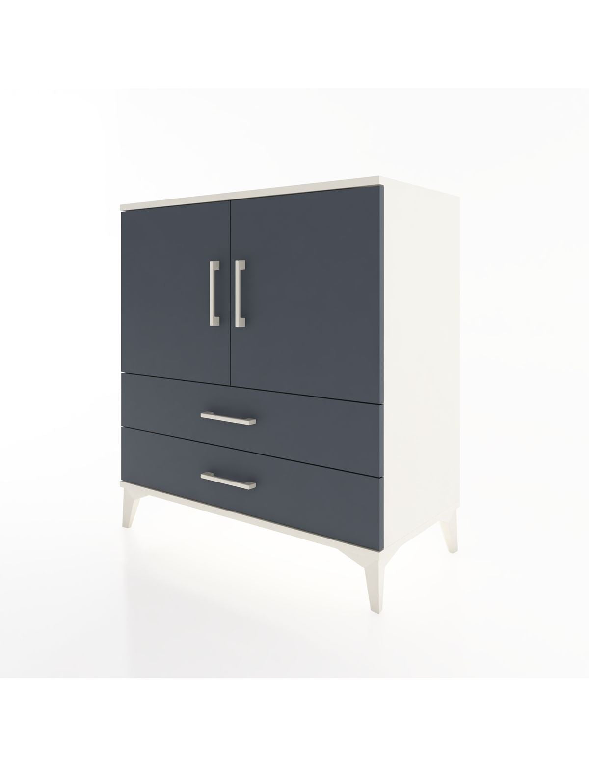 Hyperion Şifonyer 3 Raflı 2 Çekmeceli 2 Kapaklı 88x44x96 - S37M022V2B