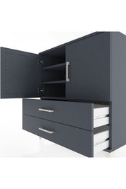 Hyperion Şifonyer 3 Raflı 2 Çekmeceli 2 Kapaklı 88x44x96 - S37M022V5B