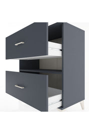 Hyperion Şifonyer Tek Raflı 2 Çekmeceli 88x44x96 - S37M002V5B
