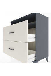 Hyperion Şifonyer Tek Raflı 2 Çekmeceli 88x44x96 - S37M003V4B