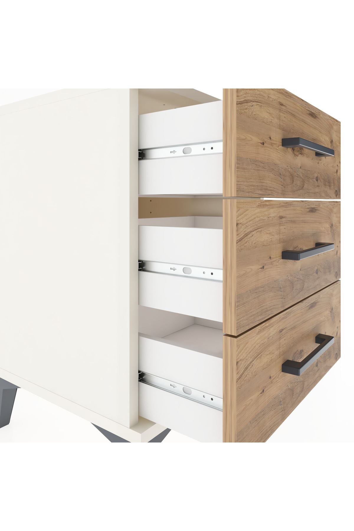 Hyperion Komodin 3 Çekmeceli 44x44x64 - S40M001V3B