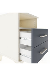 Hyperion Komodin Tek Raflı 2 Çekmeceli 44x44x64 - S40M002V2B