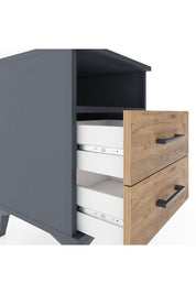 Hyperion Komodin Tek Raflı 2 Çekmeceli 44x44x64 - S40M002V6B