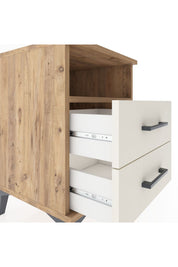 Hyperion Komodin Tek Raflı 2 Çekmeceli 44x44x64 - S40M002V7B