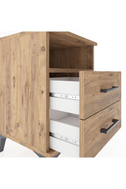 Hyperion Komodin Tek Raflı 2 Çekmeceli 44x44x64 - S40M002V9B