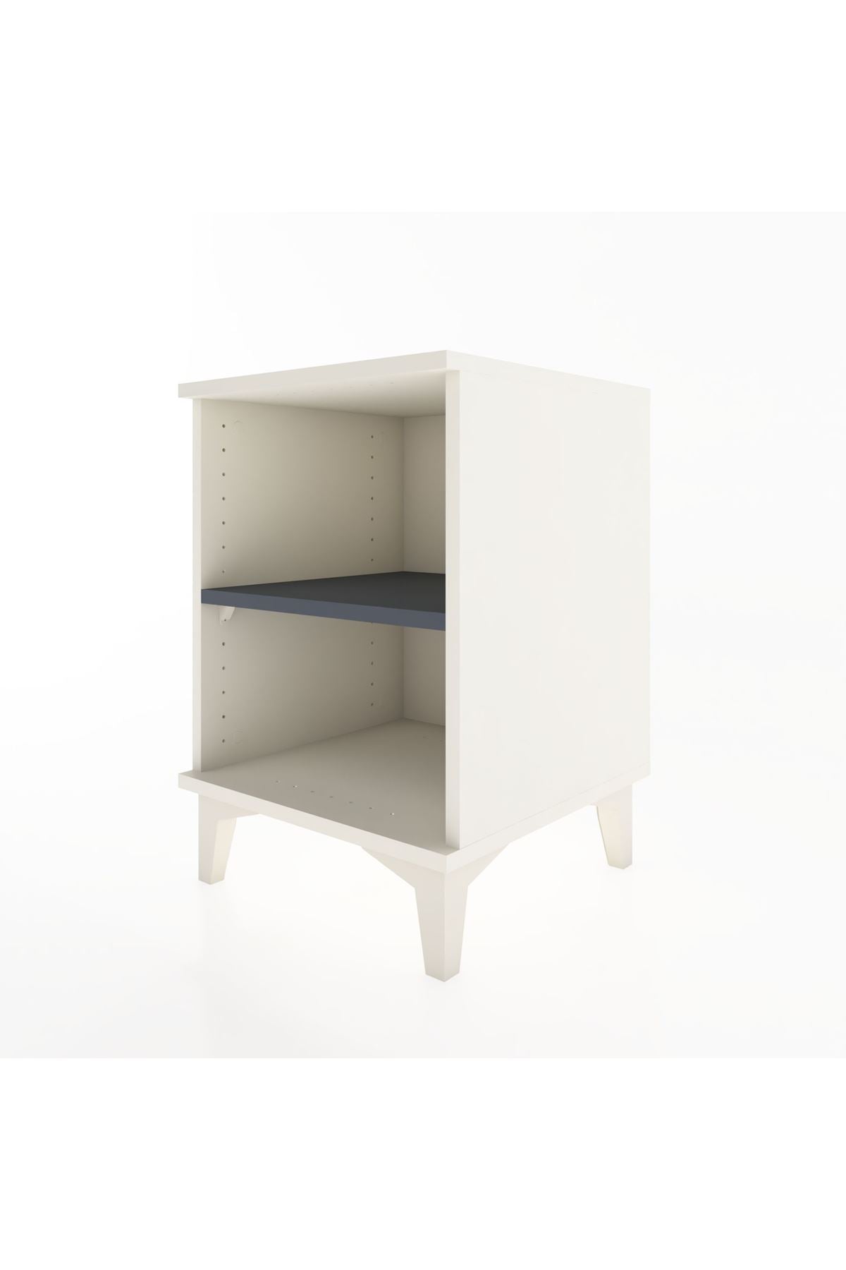 Hyperion Komodin Tek Raflı 44x44x64 - S40M005V2B