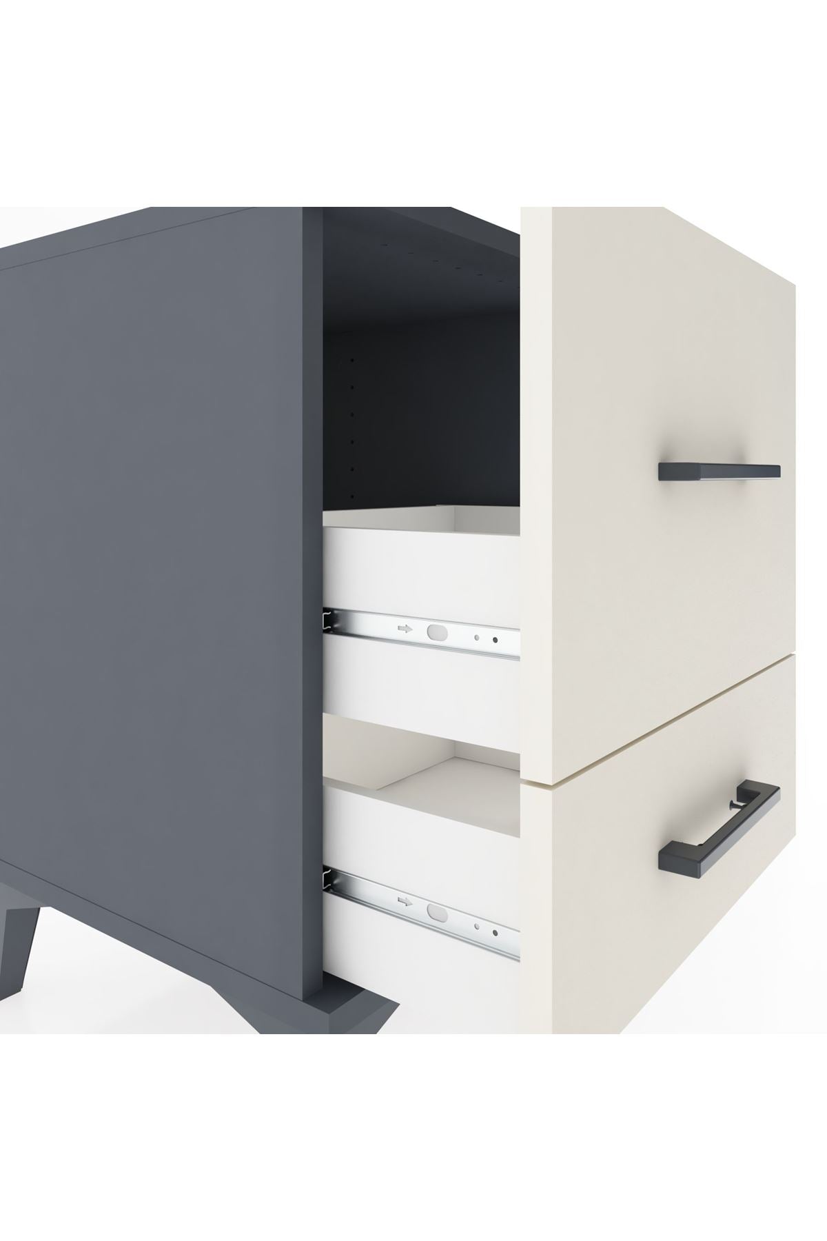 Hyperion Komodin 2 Çekmeceli 44x44x64 - S40M006V4B