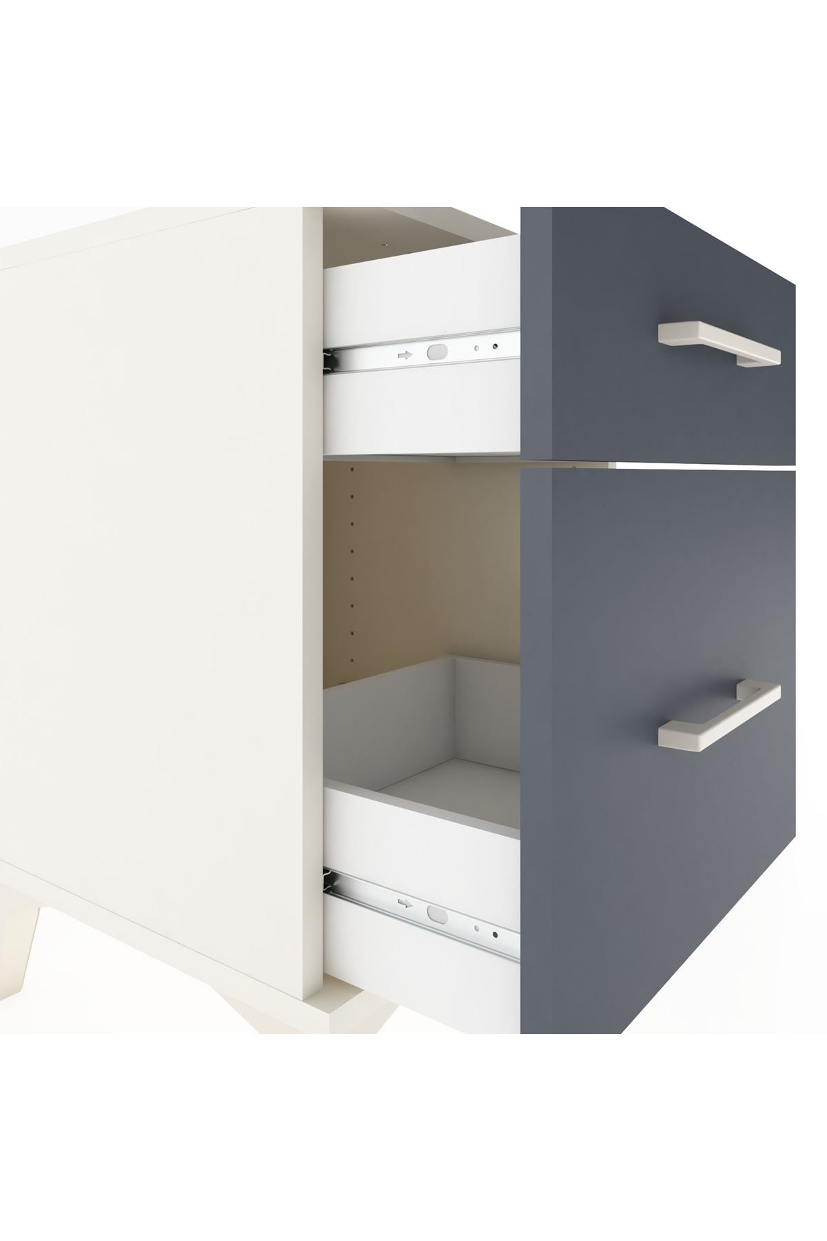 Hyperion Komodin 2 Çekmeceli 44x44x64 - S40M007V2B