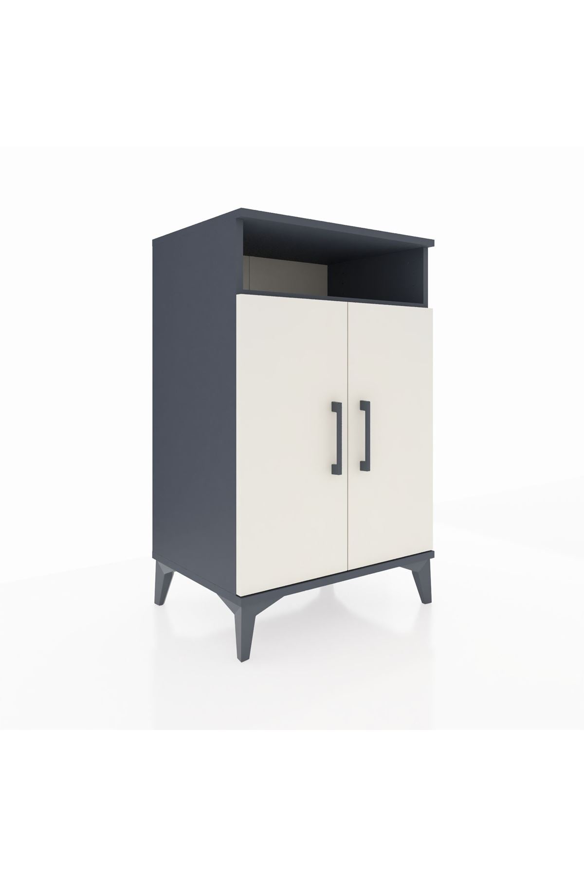 Hyperion Komodin 3 Raflı 2 Kapaklı 60x44x96 - S47M043V4B
