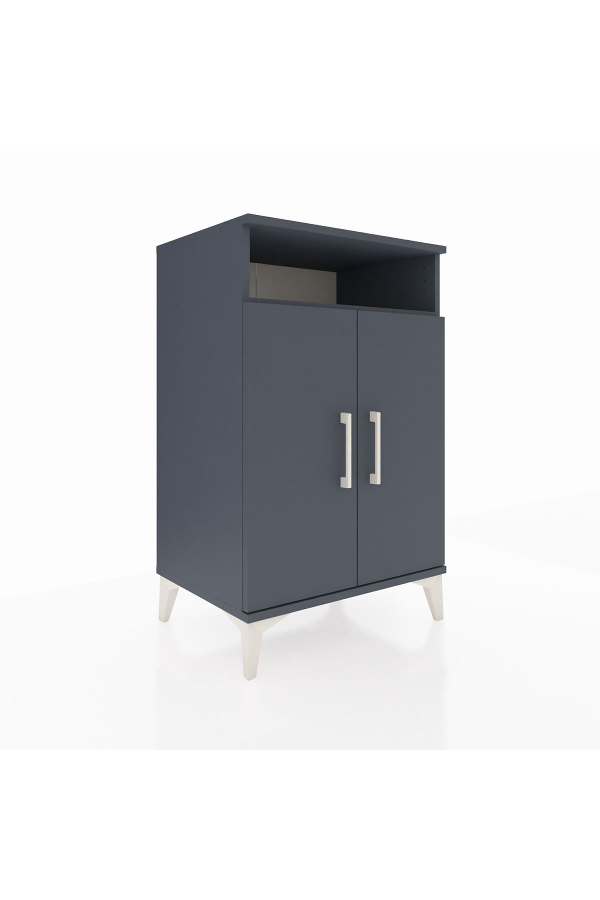 Hyperion Komodin 3 Raflı 2 Kapaklı 60x44x96 - S47M043V5B