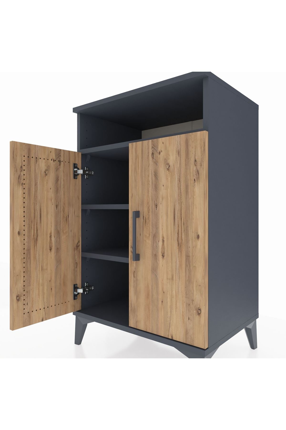 Hyperion Komodin 3 Raflı 2 Kapaklı 60x44x96 - S47M043V6B