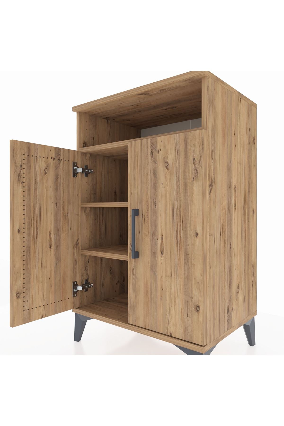Hyperion Komodin 3 Raflı 2 Kapaklı 60x44x96 - S47M043V9B