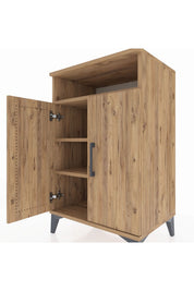 Hyperion Komodin 3 Raflı 2 Kapaklı 60x44x96 - S47M043V9B