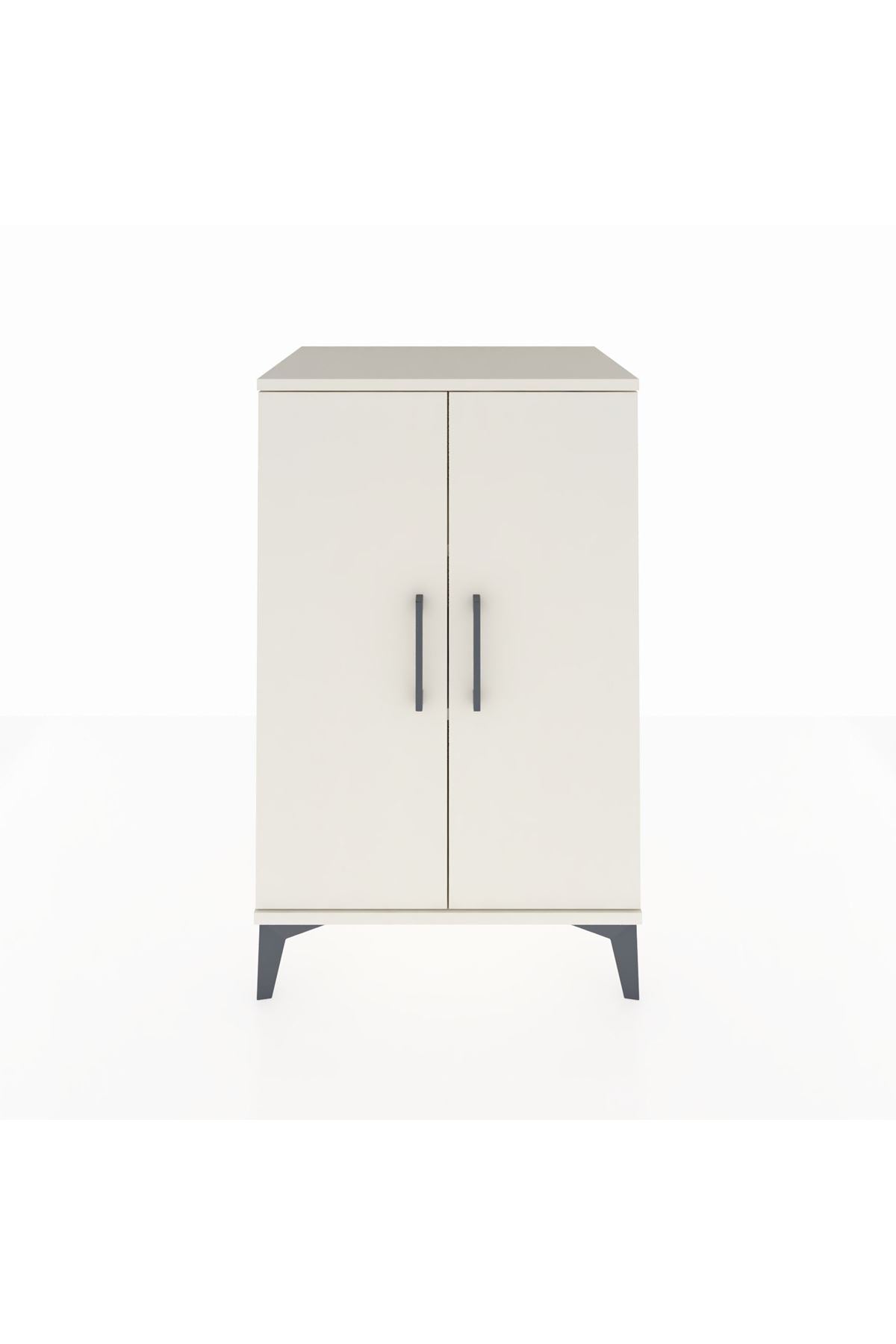 Hyperion Komodin 2 Raflı 2 Kapaklı 60x44x96 - S47M044V1B
