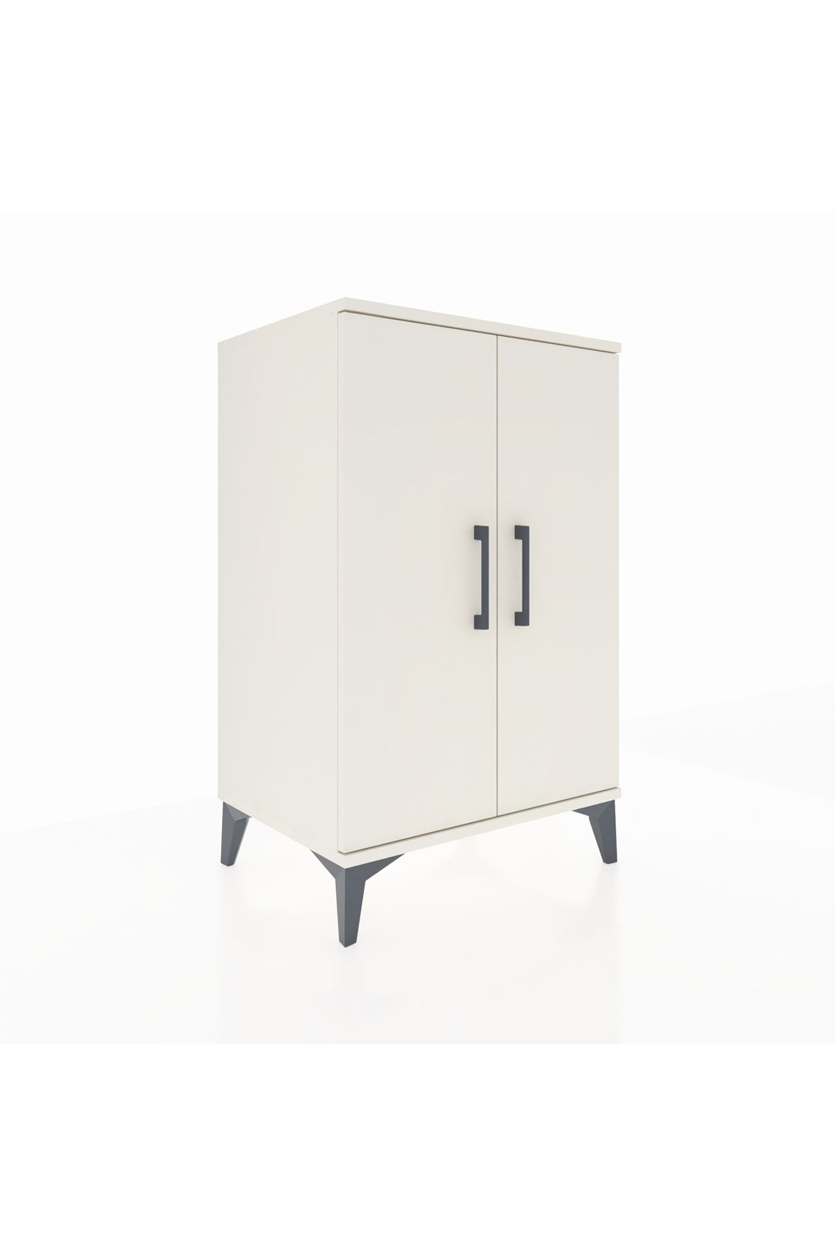 Hyperion Komodin 2 Raflı 2 Kapaklı 60x44x96 - S47M044V1B