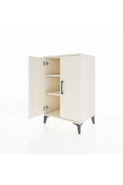 Hyperion Komodin 2 Raflı 2 Kapaklı 60x44x96 - S47M044V1B
