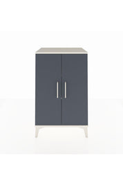 Hyperion Komodin 2 Raflı 2 Kapaklı 60x44x96 - S47M044V2B