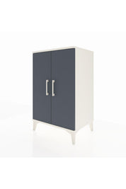 Hyperion Komodin 2 Raflı 2 Kapaklı 60x44x96 - S47M044V2B