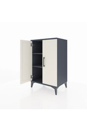 Hyperion Komodin 2 Raflı 2 Kapaklı 60x44x96 - S47M044V4B