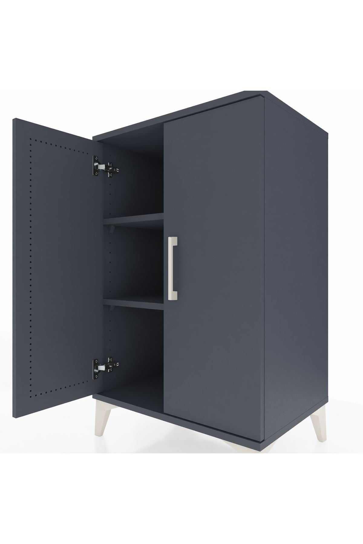 Hyperion Komodin 2 Raflı 2 Kapaklı 60x44x96 - S47M044V5B