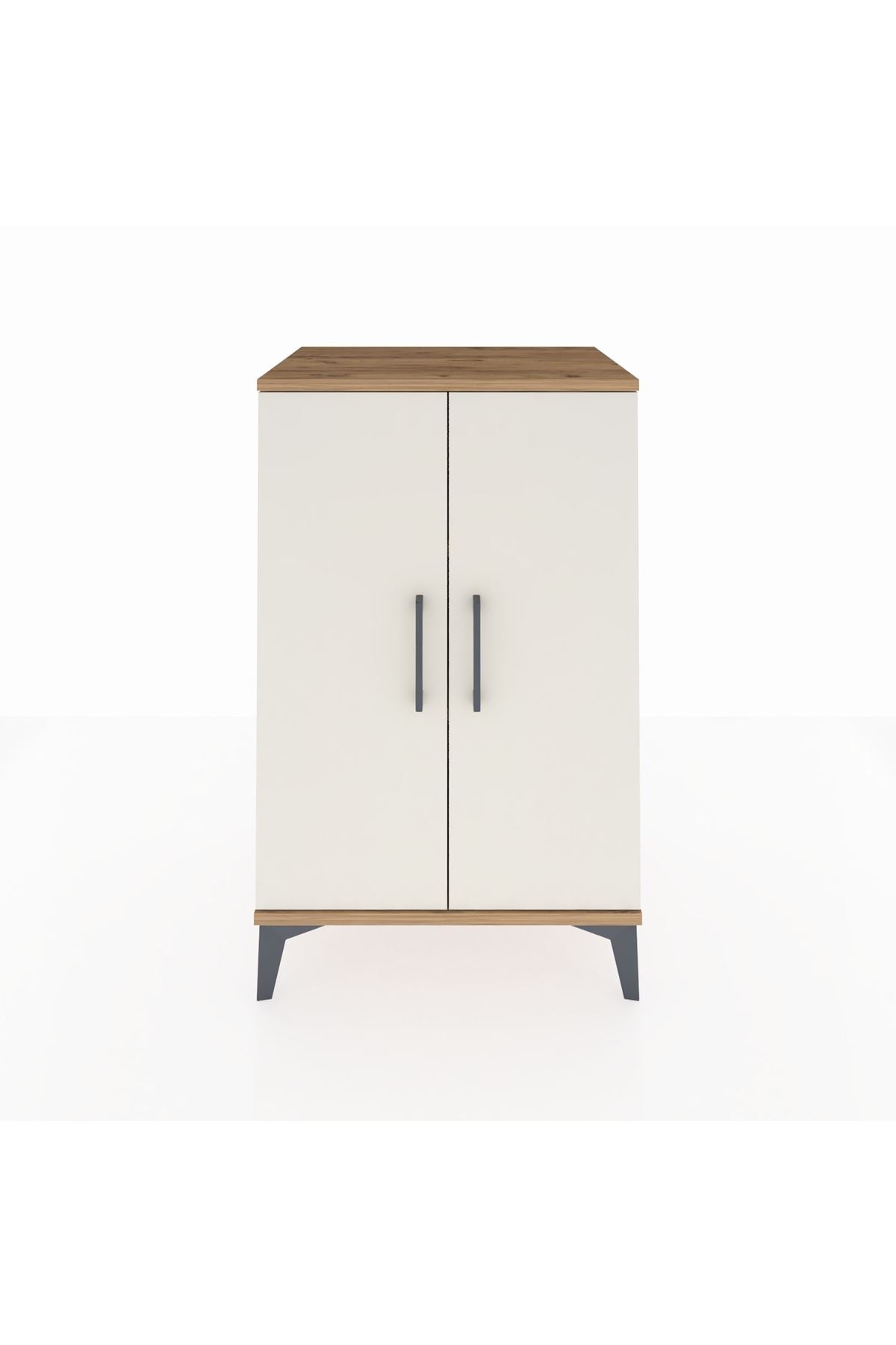 Hyperion Komodin 2 Raflı 2 Kapaklı 60x44x96 - S47M044V7B