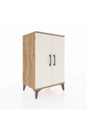 Hyperion Komodin 2 Raflı 2 Kapaklı 60x44x96 - S47M044V7B