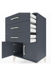 Hyperion Komodin 3 Çekmeceli 2 Kapaklı 60x44x96 - S47M024V5B