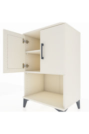 Hyperion Komodin 2 Raflı 2 Kapaklı 60x44x96 - S47M033V1B