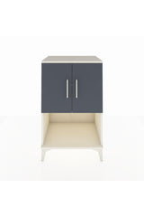 Hyperion Komodin 2 Raflı 2 Kapaklı 60x44x96