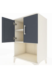 Hyperion Komodin 2 Raflı 2 Kapaklı 60x44x96 - S47M033V2B