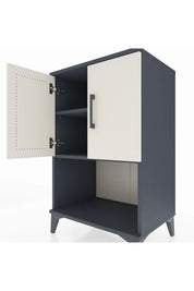 Hyperion Komodin 2 Raflı 2 Kapaklı 60x44x96 - S47M033V4B