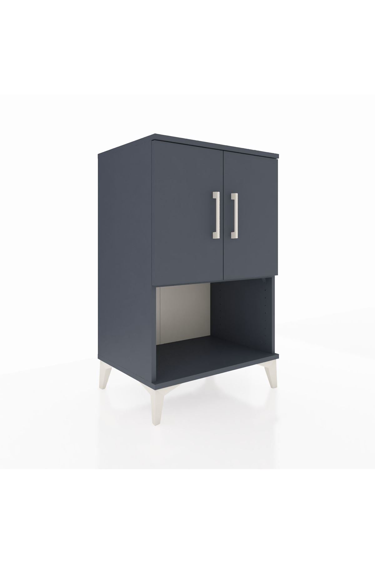 Hyperion Komodin 2 Raflı 2 Kapaklı 60x44x96 - S47M033V5B