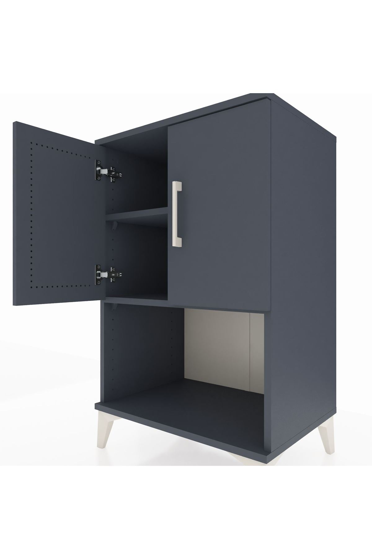 Hyperion Komodin 2 Raflı 2 Kapaklı 60x44x96 - S47M033V5B