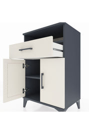 Hyperion Komodin 2 Raflı Tek Çekmeceli 2 Kapaklı 60x44x96 - S47M035V4B