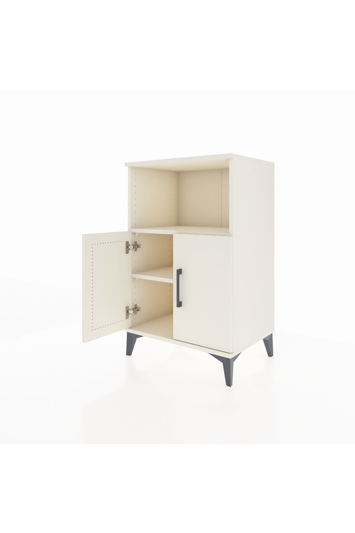 Hyperion Komodin 2 Raflı 2 Kapaklı 60x44x96 - S47M036V1B