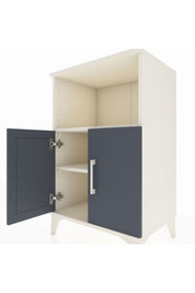 Hyperion Komodin 2 Raflı 2 Kapaklı 60x44x96 - S47M036V2B