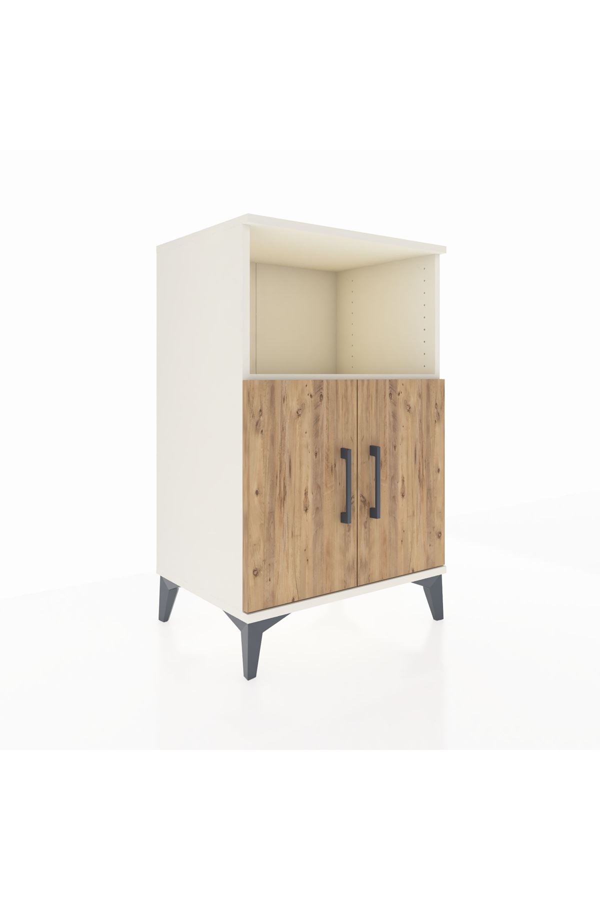 Hyperion Komodin 2 Raflı 2 Kapaklı 60x44x96 - S47M036V3B
