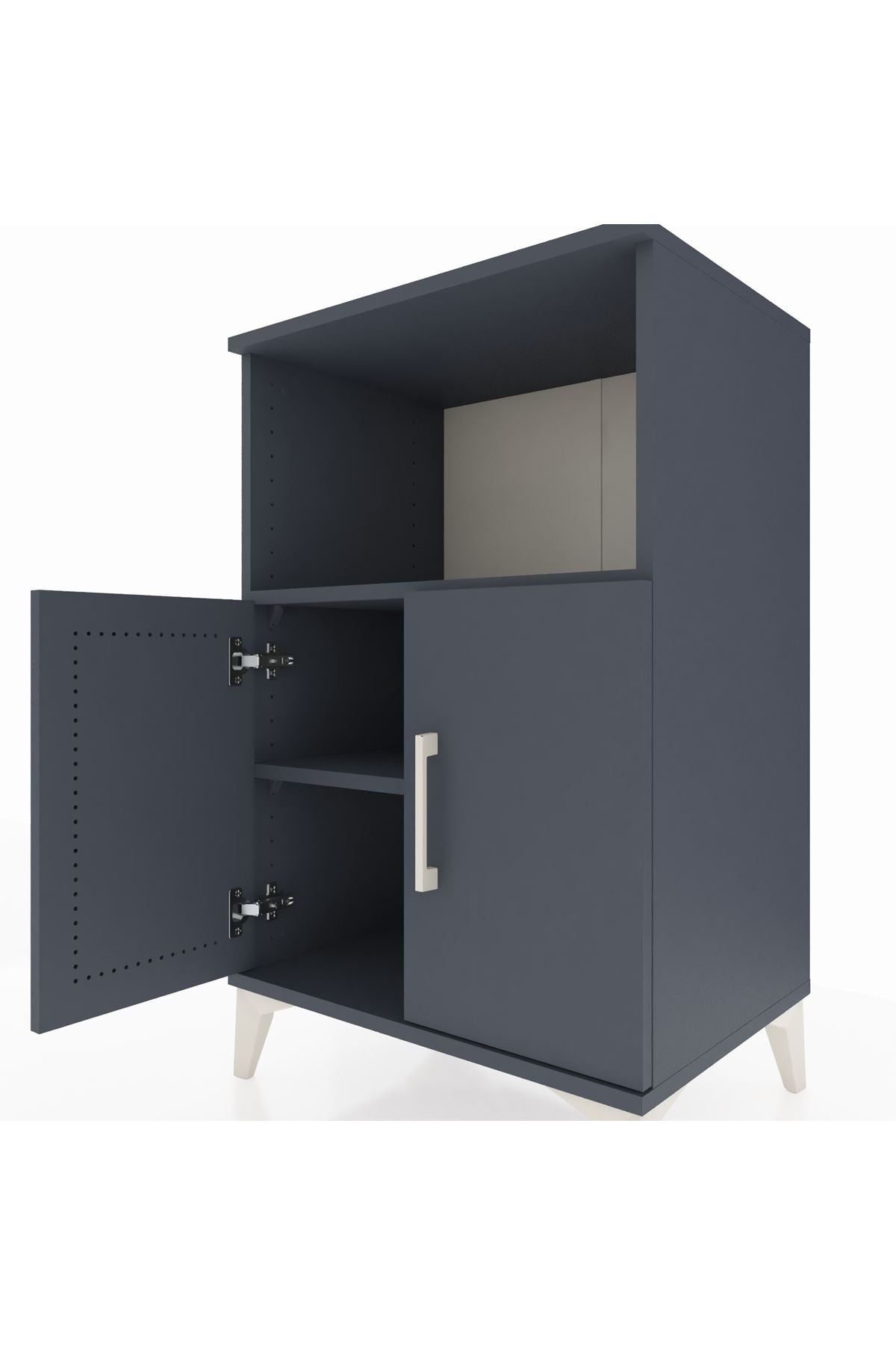 Hyperion Komodin 2 Raflı 2 Kapaklı 60x44x96 - S47M036V5B