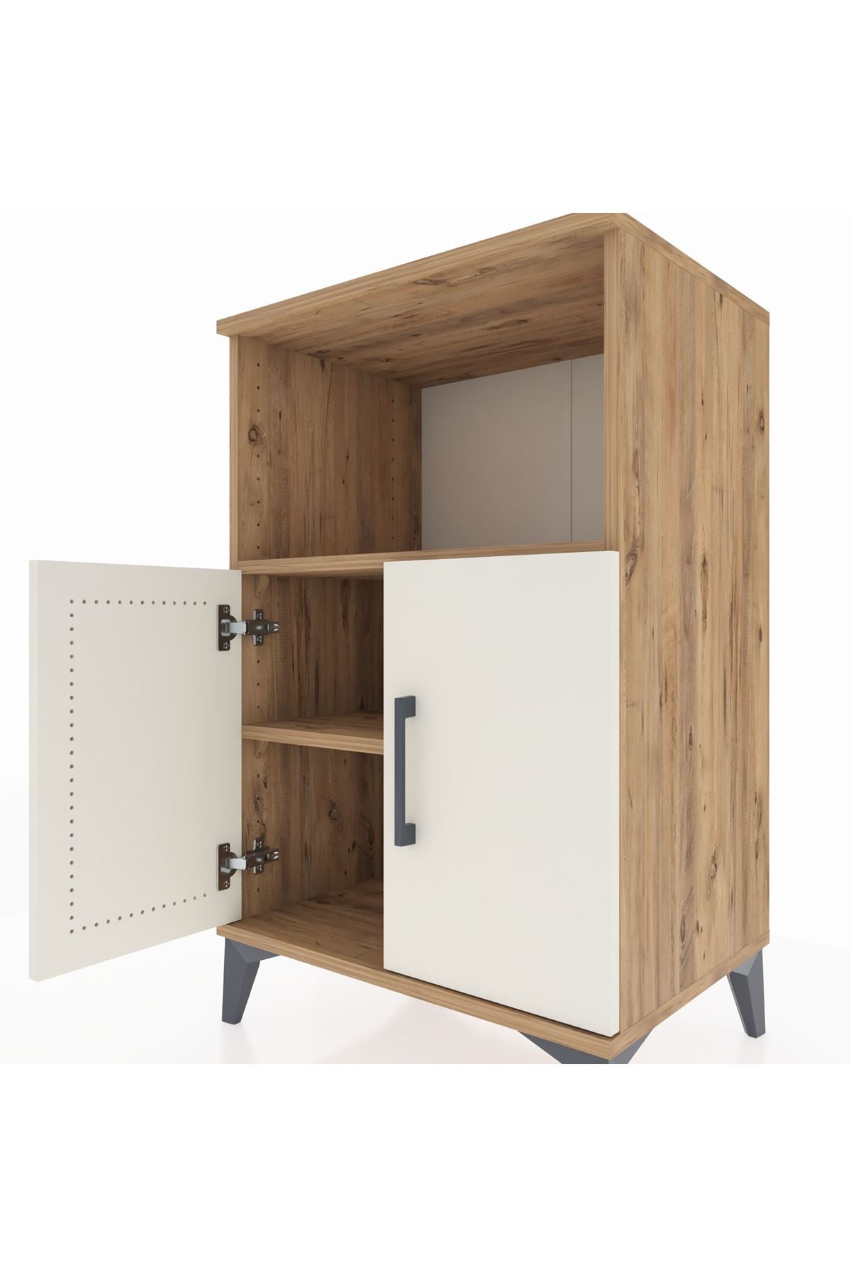 Hyperion Komodin 2 Raflı 2 Kapaklı 60x44x96 - S47M036V7B