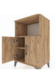 Hyperion Komodin 2 Raflı 2 Kapaklı 60x44x96 - S47M036V9B