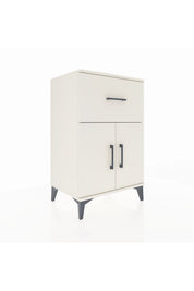 Hyperion Komodin Tek Raflı Tek Çekmeceli 2 Kapaklı 60x44x96 - S47M037V1B