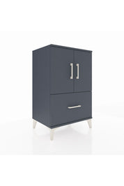 Hyperion Komodin 2 Raflı Tek Çekmeceli 2 Kapaklı 60x44x96 - S47M038V5B