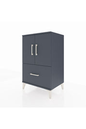 Hyperion Komodin 2 Raflı Tek Çekmeceli 2 Kapaklı 60x44x96 - S47M038V5B
