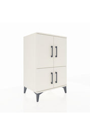 Hyperion Komodin 3 Raflı 4 Kapaklı 60x44x96 - S47M039V1B